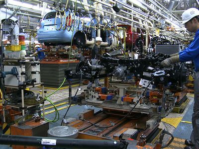 Behind the scenes at Nissan Motor's factory in Kyushu, Japan