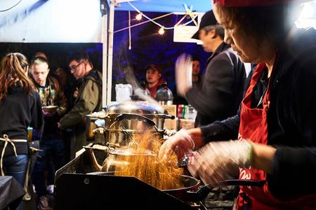 Vendors at the Queens Night Market represent more than 90 countries.