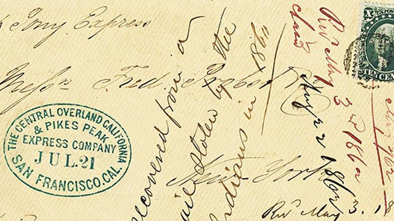 A Rare Pony Express Artifact