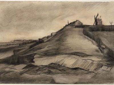 The Hill of Montmartre with Stone Quarry (1886)