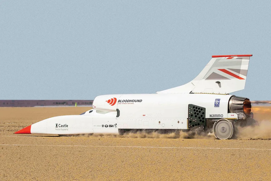 Bloodhound land jet