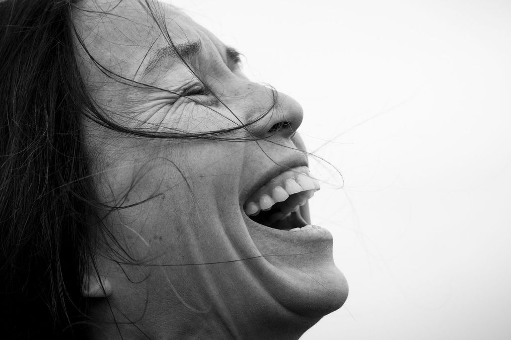 Woman Laughing
