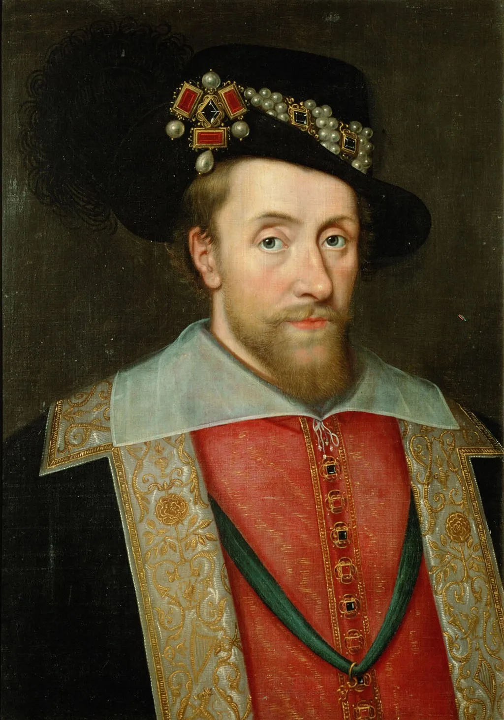 A circa 1605 portrait of James