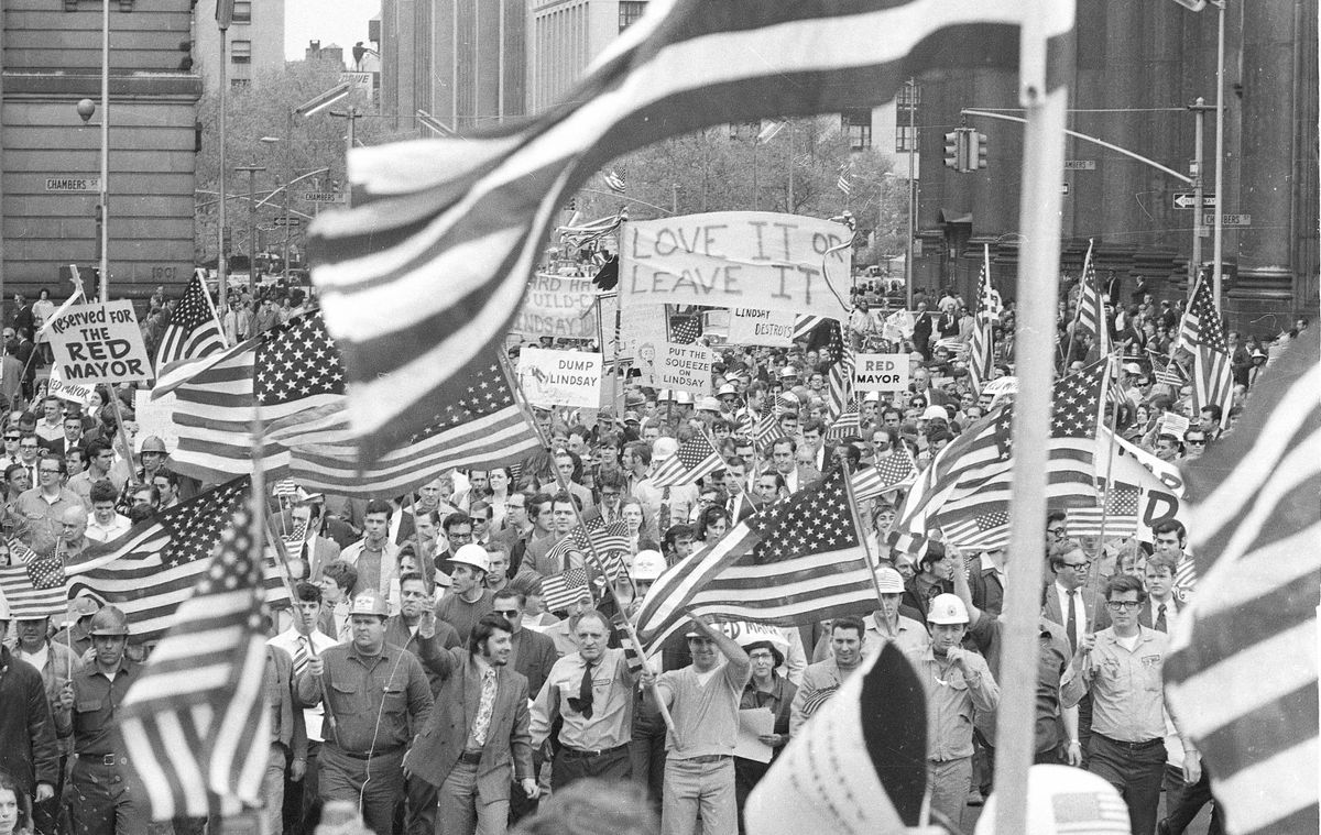The 'Hard Hat Riot' of 1970 Pitted Construction Workers Against