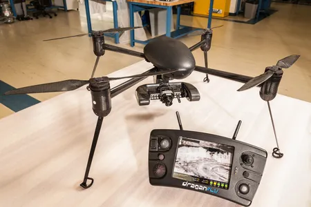 The Draganflyer has helped the Mounties locate lost hikers.