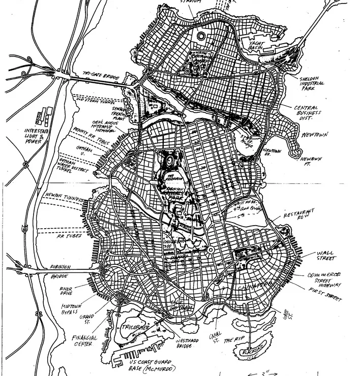 arkham city map
