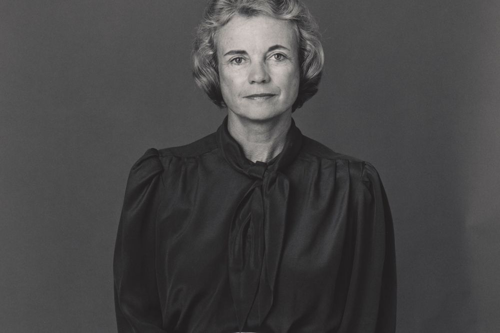 Michael Arthur Worden Evans, Sandra Day O'Connor, circa 1982