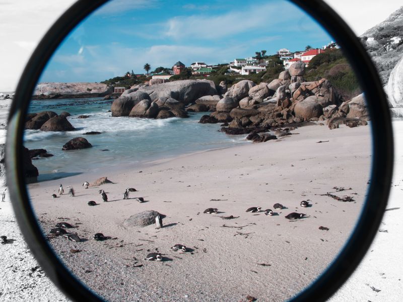 Boulders Beach Penguins near Cape Town, South Africa ...