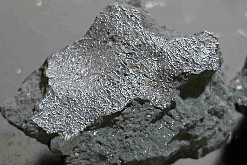 a meteorite fragment