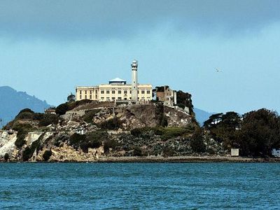 Alcatraz Island as it looks today.