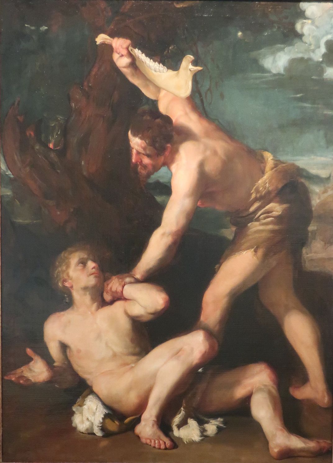 Painting of Cain Killing Abel