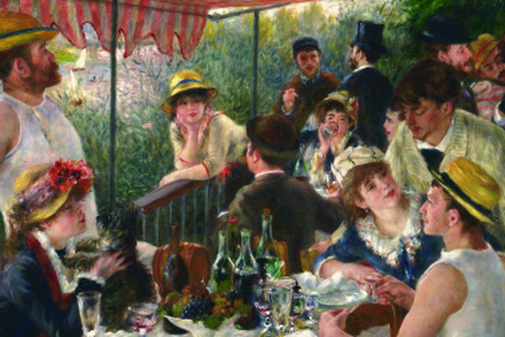 Luncheon of the Boating Party (1881) by Pierre-Auguste Renoir