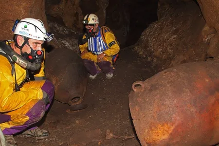 Deep inside Monte Kronio, hot, humid and sulfurous caves held an ancient secret. 