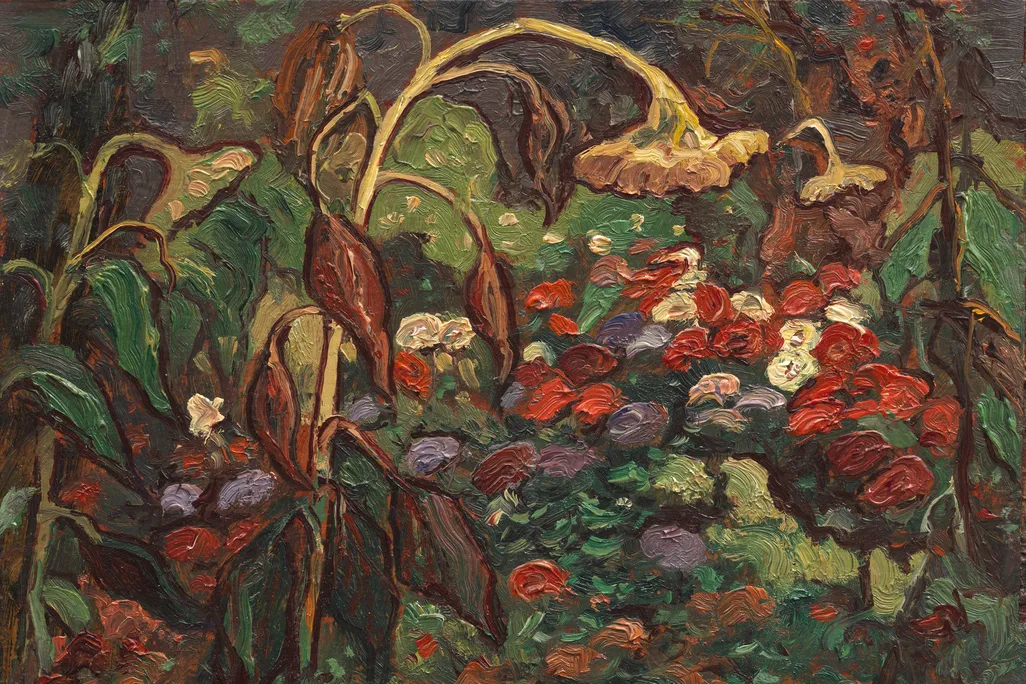 Unknown artist, Sketch after The Tangled Garden.
