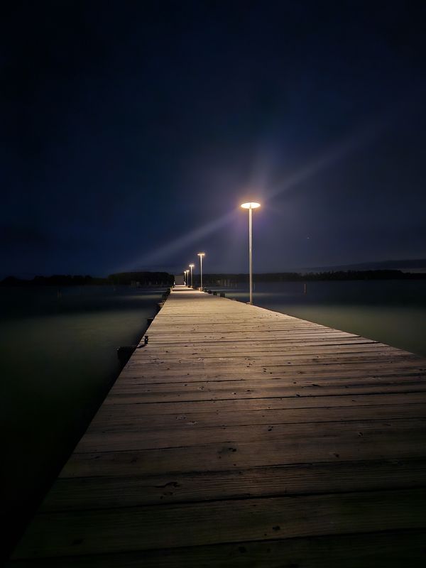 Nightly Walk by the Pier thumbnail