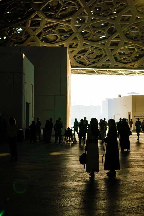 Whispers of Light — Silhouettes at Abu Dhabi Louvre thumbnail