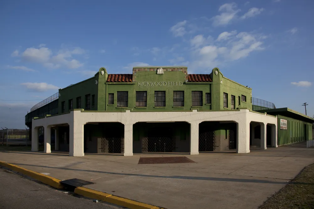 A 2010 photo of Rickwood Field