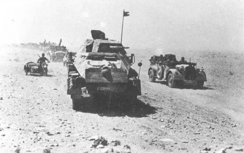 Panzer Division advance