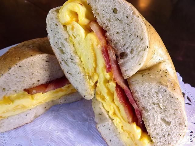 bacon egg and cheese