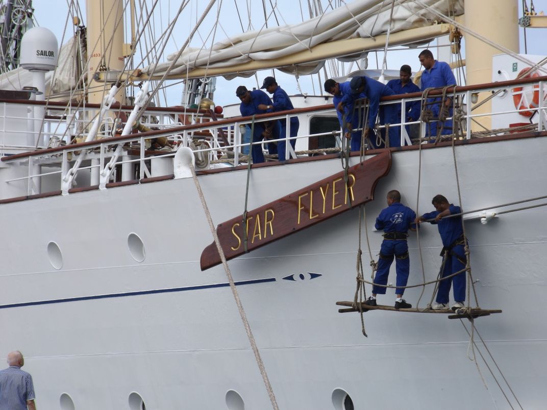 Sign hanging on the ship | Smithsonian Photo Contest | Smithsonian Magazine