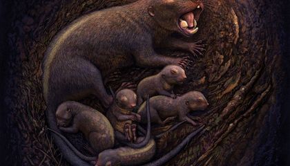Just Like Us, Jurassic Mammals Cared for Their Young