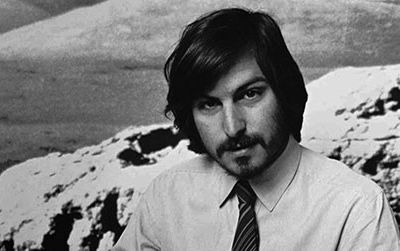 Apple founder Steve Jobs in 1977 introduces the new Apple II computer