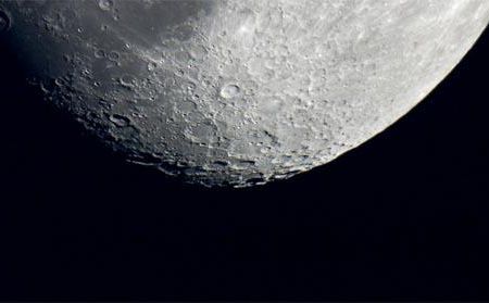 Hat tip to Bad Astronomy, who is currently on something of a lunar bender owing to Apollo 11′s 40th anniversary and an actual time-lapse, color video of the moon crossing in front of the Earth.