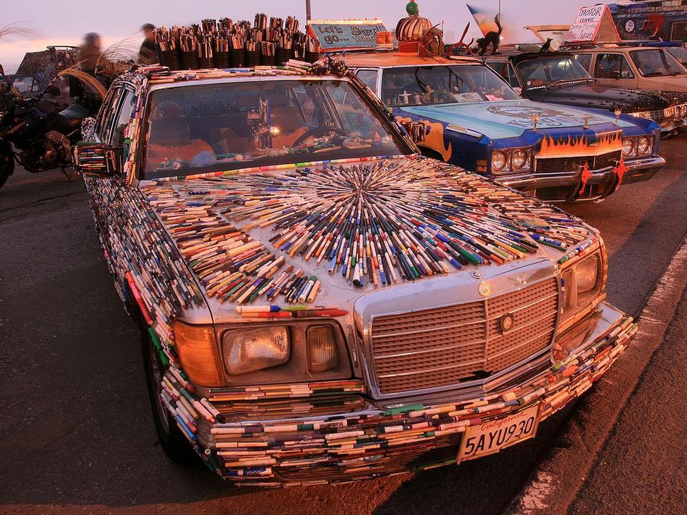 Art car festival in San Francisco