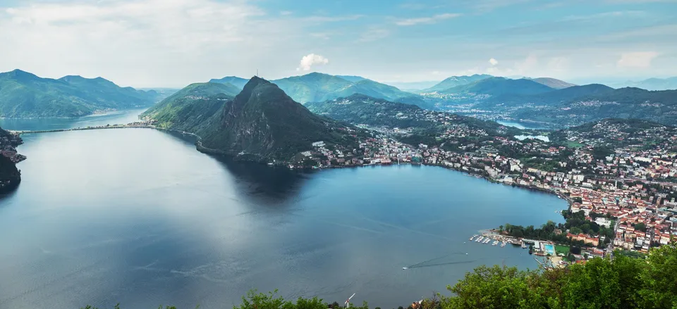  View of Lake Lugano 