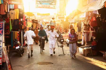 A computer that passes the new test would be able to say which people in this scene from Pushkar, India, are carrying objects and which are riding bikes