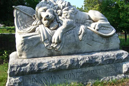 Markers will be added to the "Lion of Atlanta" monument, along with three others.