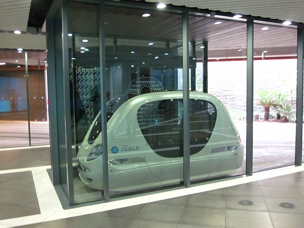 Masdar personal rapid transit podcar, Masdar City