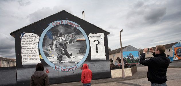 Belfast mural