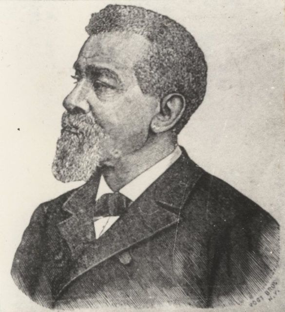 1880s engraving of George T. Downing