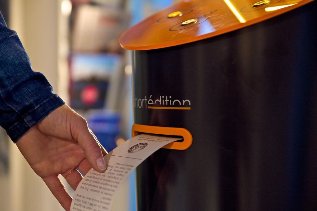 Short Story Vending Machine