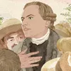 Patrick Henry rallies armed Virginian farmers before marching toward Williamsburg, Virginia, May 1775.