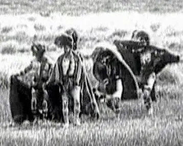 A photo sometimes said to depict members of Chiloé’s murderous society of warlocks—founded, so they claimed, in 1786 and destroyed by the great trial of 1880-81.