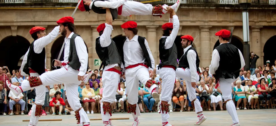  Traditional Basque dance. Credit: Basque Tourism Bureau