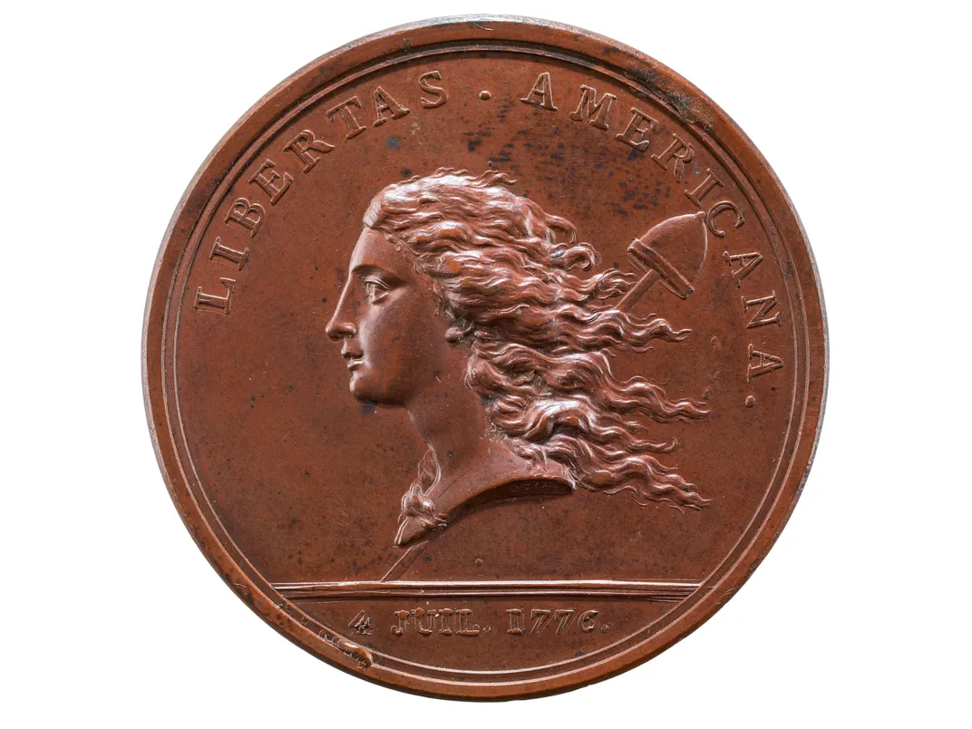 Libertas Americana bronze die