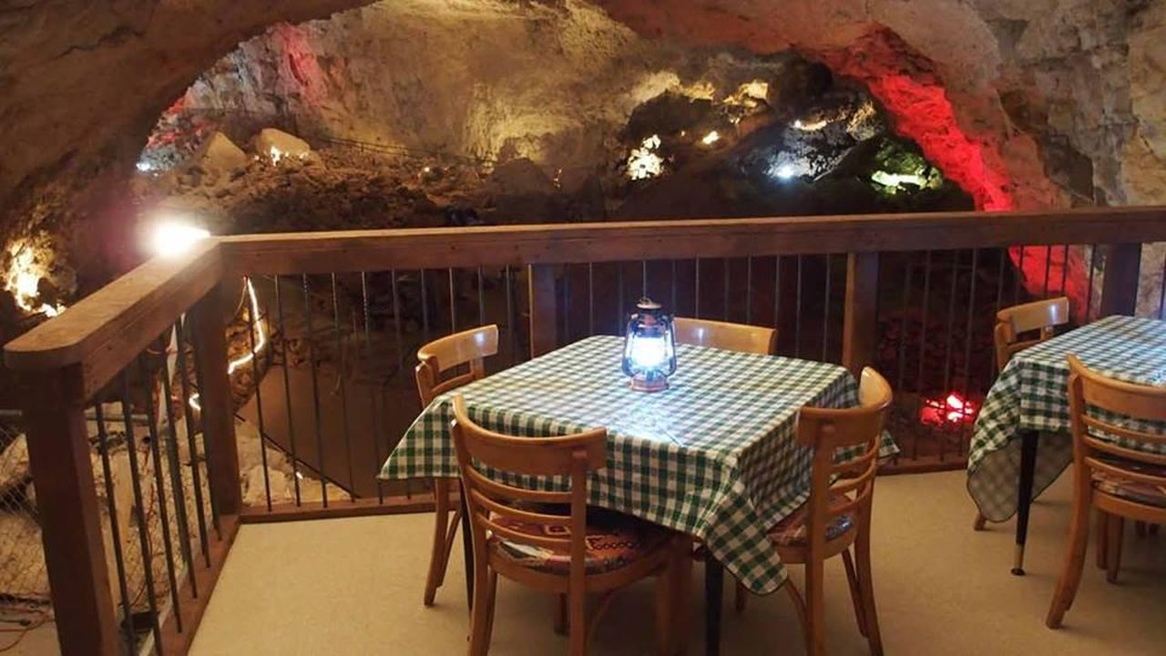Dine 21 Stories Underground in This 345-Million-Year-Old Cavern