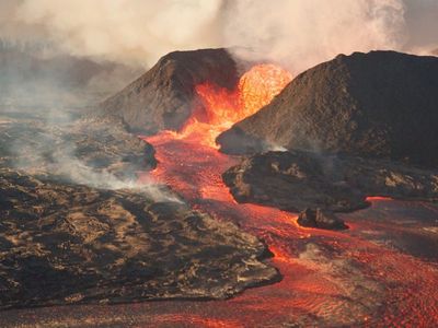 During the summer, Mount Kilauea bombarded Hawaii's Big Island with lava bombs, volcanic ash and smog 