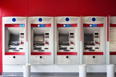 Bradesco Bank ATM, Rio de Janeiro.