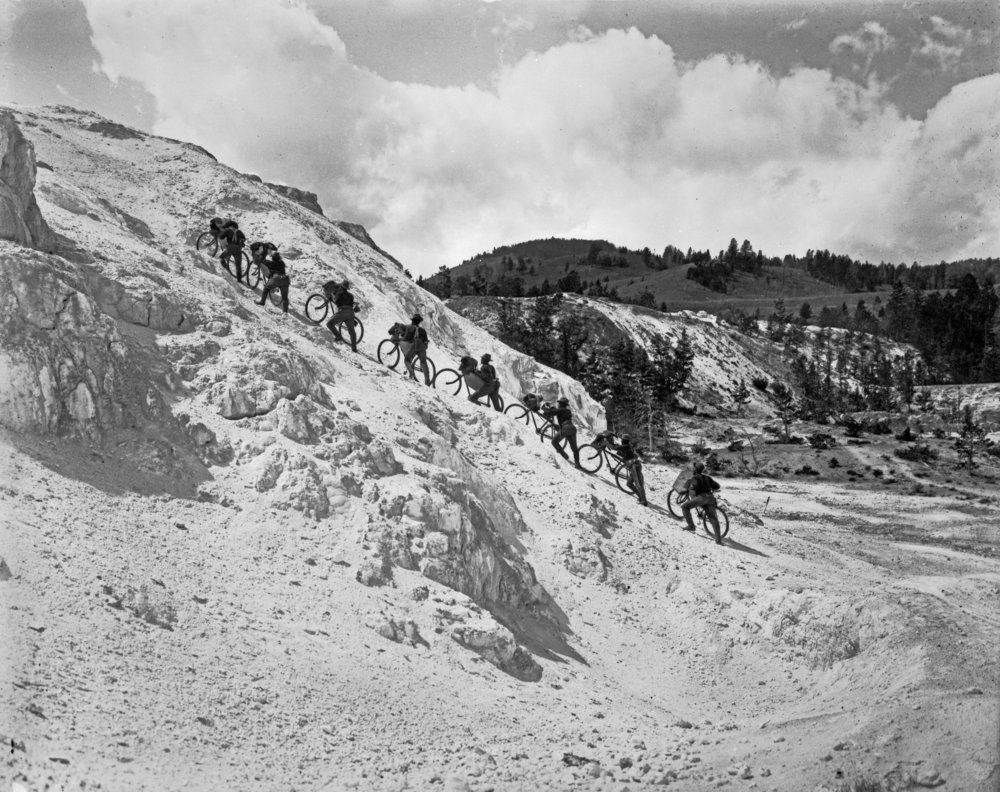 The 25th Infantry Bicycle Corps in Yellowstone National Park