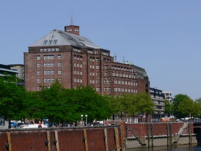 The Messburghof in Hamburg, Germany