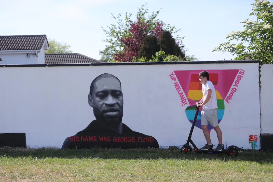 Mural in Dublin, Ireland