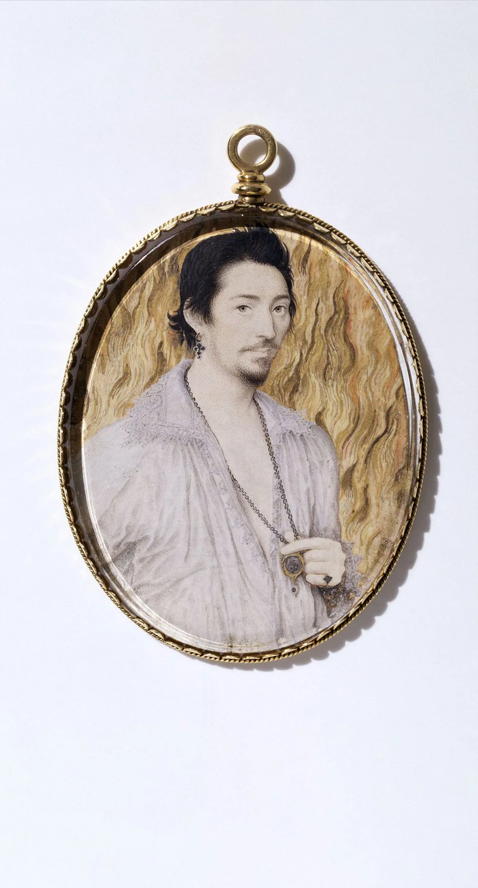 Nicholas Hilliard, Ένας άγνωστος άνθρωπος, περίπου το 1600