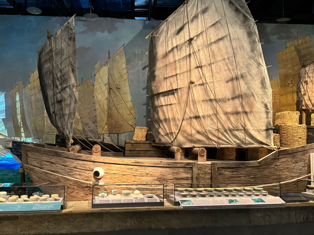 Reconstruction of the 12th-century Huaguangjiao One wreck