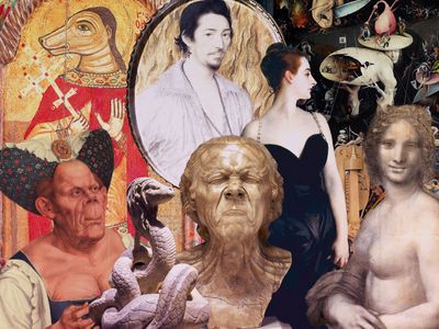 Edward Brooke-Hitching&#39;s&nbsp;The Madman Gallery&nbsp;spotlights such artworks as John Singer Sargent&#39;s Portrait of Madame X, a statue of Glycon and&nbsp;Franz Xaver Messerschmidt&#39;s&nbsp;Character Heads.