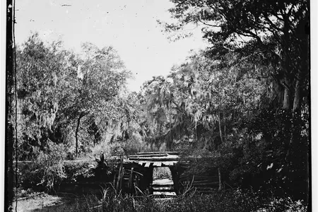 Savannah, Georgia during the Civil War. The southern landscape is often a key element of southern gothic fiction.