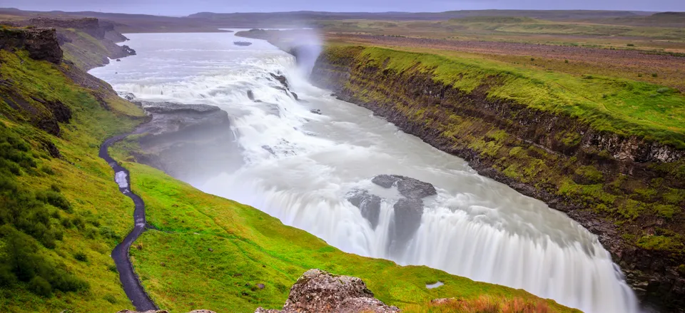  Iceland's Gullfoss Waterfall 